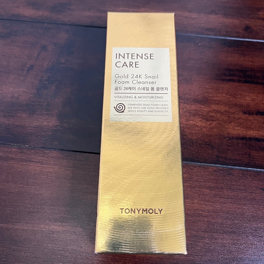 TONYMOLY Intense Care Gold 24K Snail Foam Cleanser Women 150ml New Korean Beauty